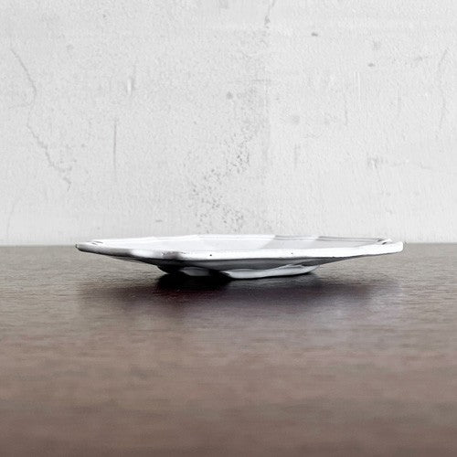 アスティエ・ド・ヴィラット Astier de Villatte レジェンス Regence ミニプレート W13cm 陶器 フランス ■