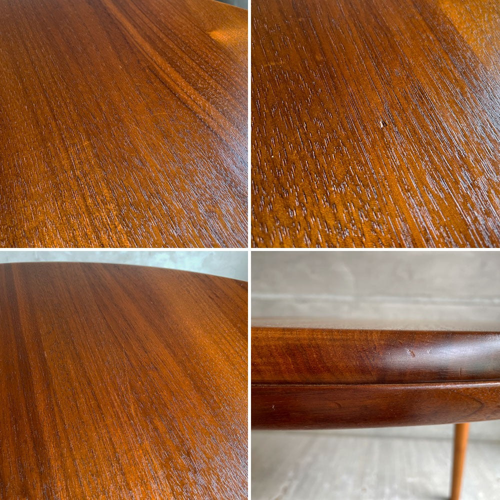 家具蔵 KAGURA ローベル2 LOWBELⅡ エクステンション 伸長式 ダイニングテーブル ウォールナット無垢材 W105-155cm ♪