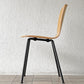 ヴィトラ vitra ハルプライチューブ HAL Ply Tube サイドチェア ダイニングチェア ジャスパー・モリソン ライトオーク ベーシックダーク 定価80,300円◇