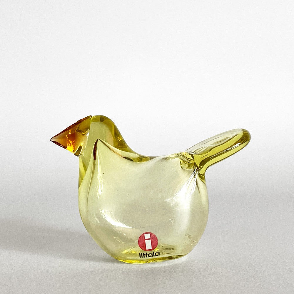 イッタラ iittala バーズバイトイッカ Birds by Toikka シエッポ Sieppo レモン×コッパー フィギュリン オイバ・トイッカ Oiva Toikka イッタラバード 北欧雑貨 箱付 定価￥41,800-  ■