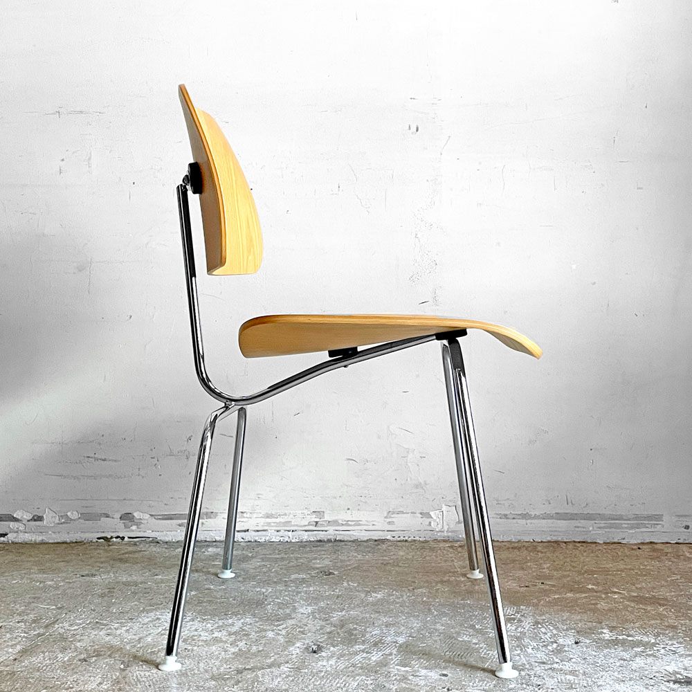 ハーマンミラー Herman Miller DCM ダイニングチェア メタルレッグ プライウッド アッシュ イームズ C&R. Eames ミッドセンチュリー ■