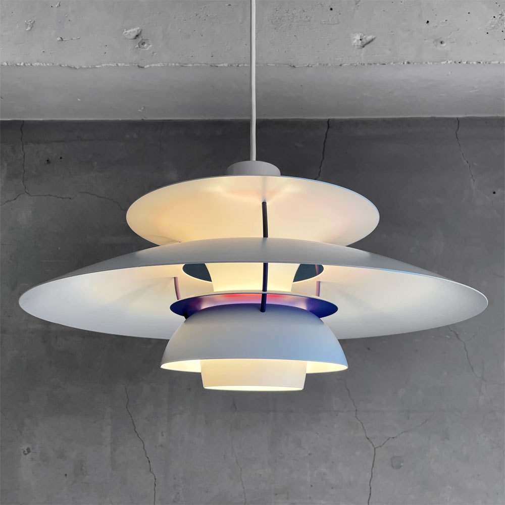 ルイスポールセン Louis Poulsen PH5 ペンダントライト クラシックホワイト ポール・ヘニングセン 北欧 名作照明 箱付き ♪