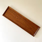 富井貴志 Takashi Tomii バケット皿 長角盆 トレイ 40×12cm ウォールナット材 木工 現代作家 Style-Hug Gallery オリジナル ◎
