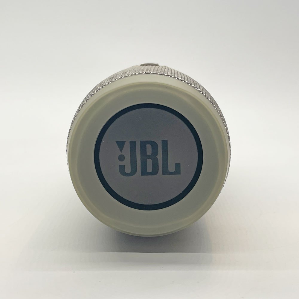 ジェービーエル JBL チャージ3 CHARGE3 ワイヤレス Bluetooth ポータブルスピーカー 内蔵バッテリー 防水 グレー アダプタ付属 動作確認済 ★