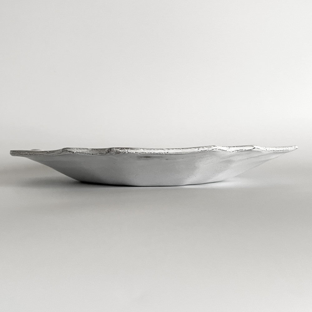 アスティエ・ド・ヴィラット Astier de Villatte レジャンス Regence ラージスーププレート 平皿 W23cm 陶器 フランス ■