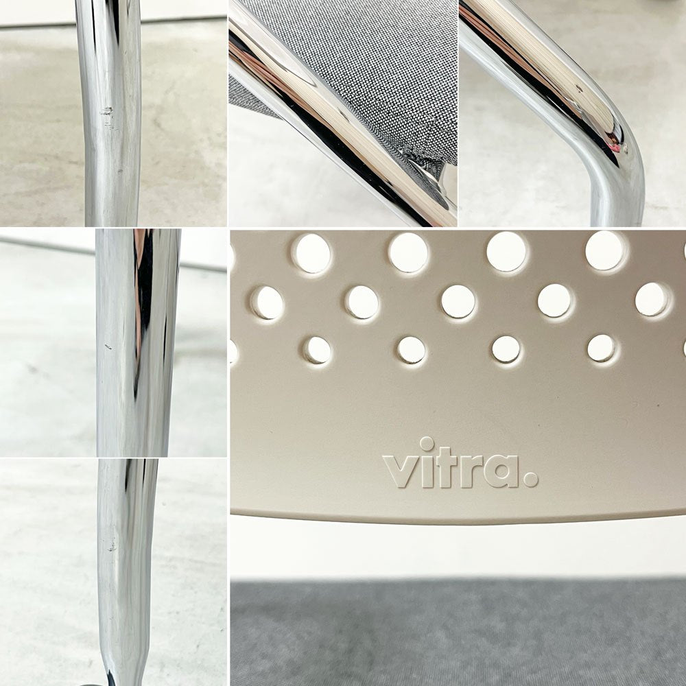 ヴィトラ vitra ビザロール Visaroll デスクチェア ミーティングチェア キャスターベース スタッキング アントニオ・チッテリオ A ●