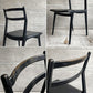 天童木工 TENDO インパラチェア Impala Chair ダイニングチェア ブラック レザー 本革 佐々木敏光 ジャパニーズミッドセンチュリーモダン A  ♪