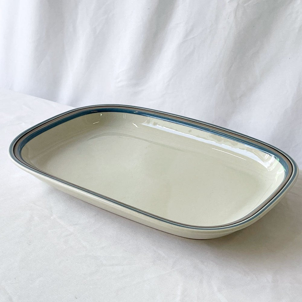 アラビア ARABIA ウートゥア Uhtua スクエアプレート 長皿 深皿 大皿 W34.5cm ウラ・プロコッペ フィンランド 北欧食器 ◇