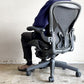 ハーマンミラー Herman Miller アーロンチェア クラシック Bサイズ ポスチャーフィット フル装備 グラファイトベース デスクチェア オフィスチェア ■