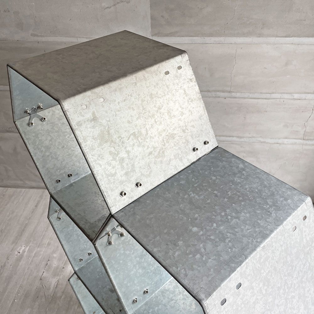 ダルトン DULTON エクステンションHHPラック ハニカムラック オープンシェルフ ディスプレイラック スチール インダストリアル ミッドセンチュリーデザイン 廃番 ♪