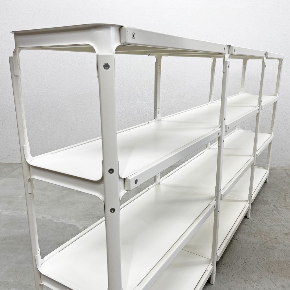 マジス MAGIS スティールウッド シェルビングシステム Steelwood Shelving System オープンシェルフ 3列3段 ホワイト ロナン＆エルワン・ブルレック 〓