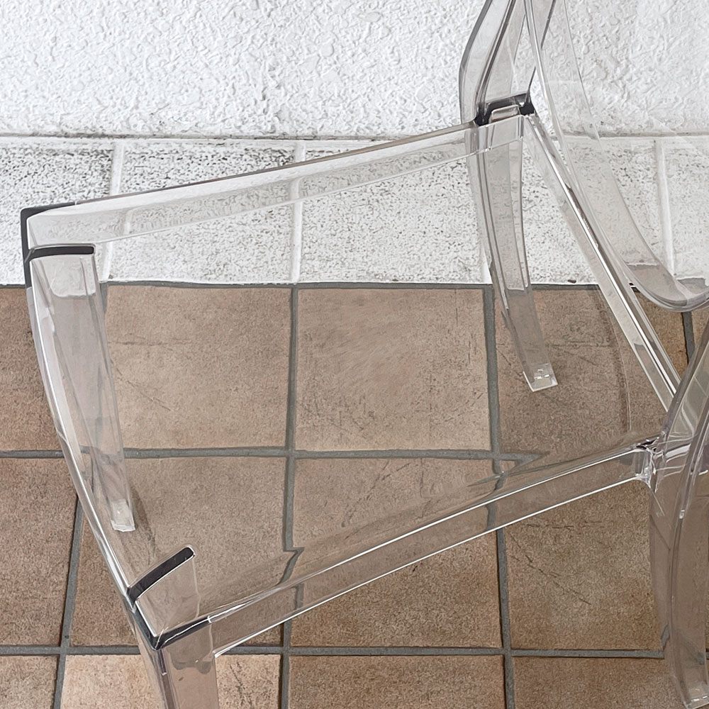カルテル Kartell ビクトリア ゴースト Victoria Ghost ダイニングチェア スタッキング フィリップ・スタルク Philippe Starck イタリアモダン B ◇