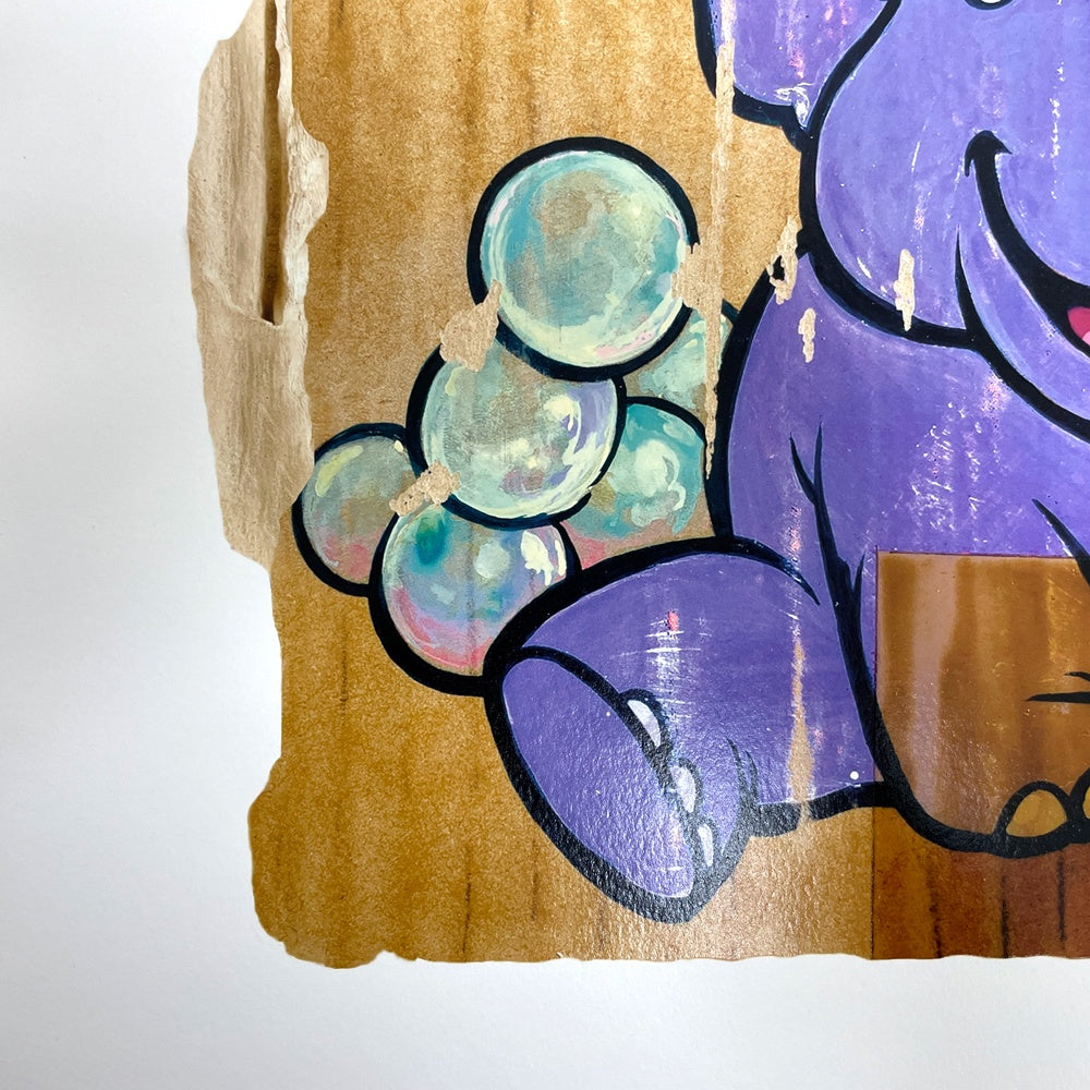 テンガワン TENGAone FABRICATION ELEPHANT_P アーカイバルピグメントプリント + シルクスクリーン 59 x 60.5 cm 限定版 ストリートグラフィティ ストリートアート 現代美術 ●