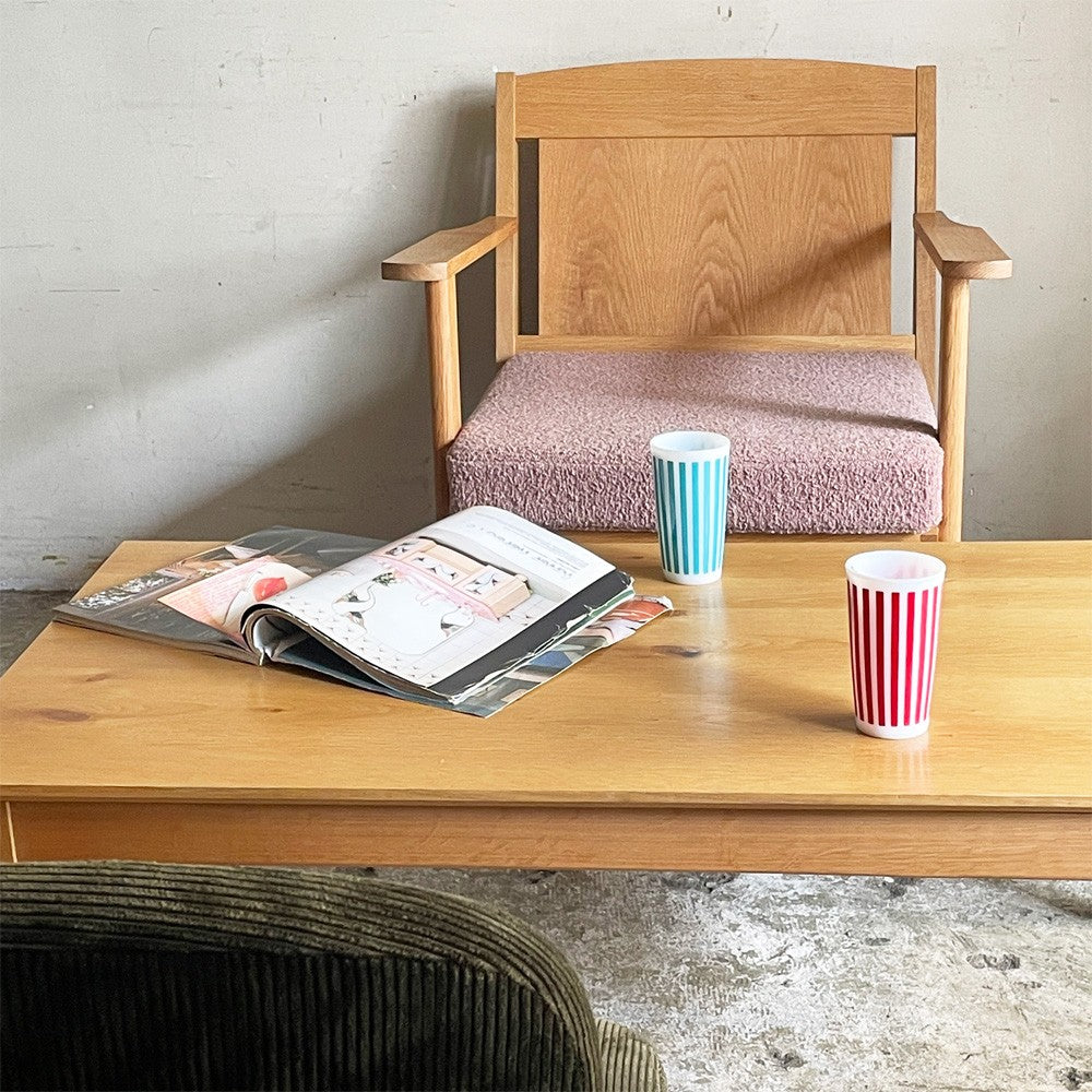 リセノ Re:CENO ファム FAM / NA こたつテーブル ナチュラル オーク材 ローテーブル W105cm 定価￥65,800- ■