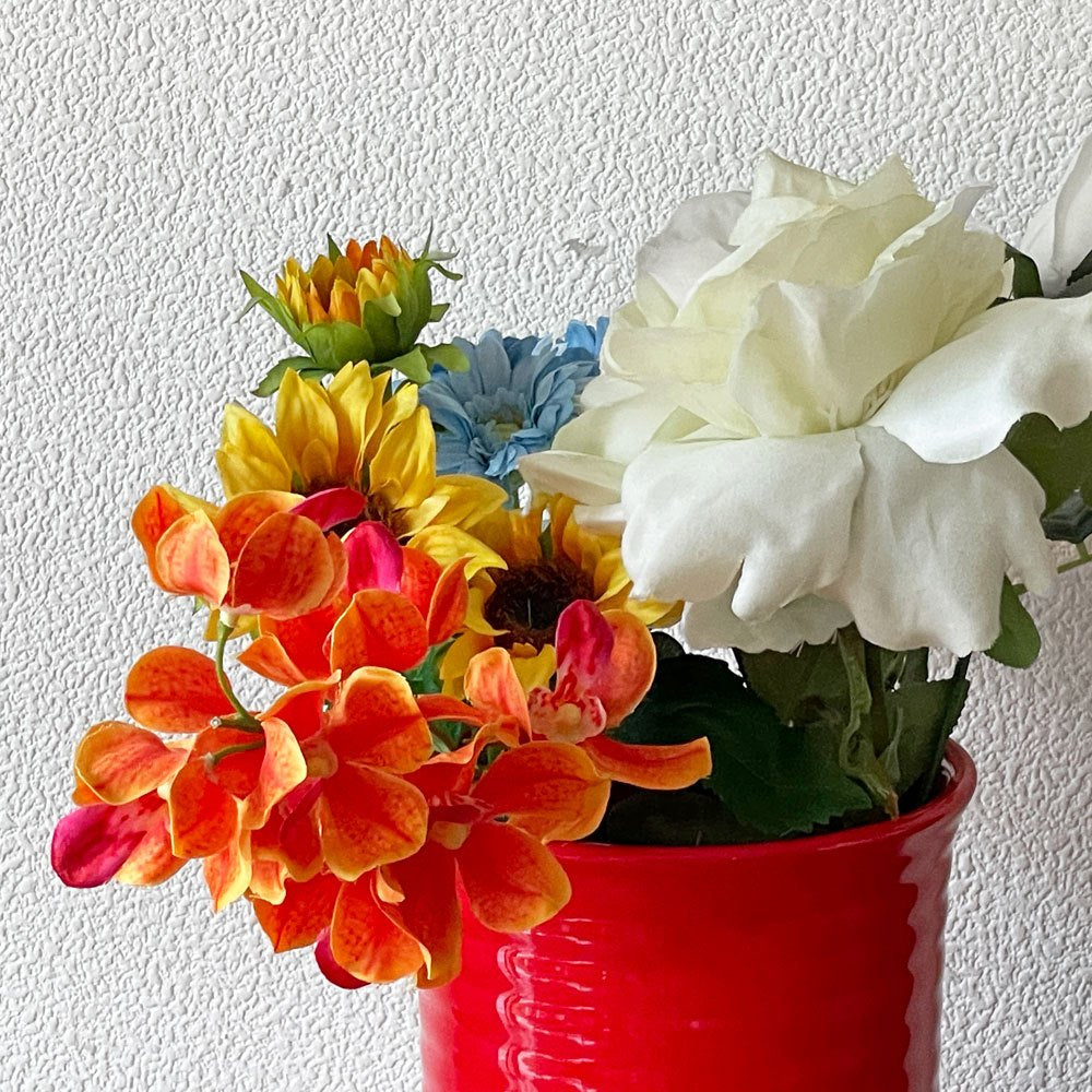 バウアーポタリー Bauer Pottery リングウェア ベース Ringware Vase 7inch レッド 花瓶 アメリカ 参考価格9900円 ◇