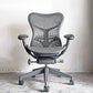 ハーマンミラー Herman Miller ミラ2チェア Mirra2 オフィスチェア デスクチェア ブラック×グラファイトカラー メッシュシート studio7.5 ■