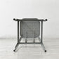 リオン LYON ファクトリー チェア FACTORY CHAIR カウンターチェア グレー バックレスト クッション PVCレザー 座面高69cm パシフィックファニチャーサービス P.F.S取り扱い E ●
