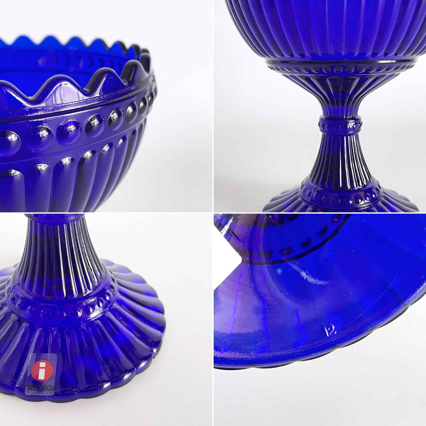 イッタラ iittala マリメッコ marimekko マリスコーリ Mariskooli マリボウル ターコイズブルー Lサイズ H15cm 北欧食器 箱付 ■
