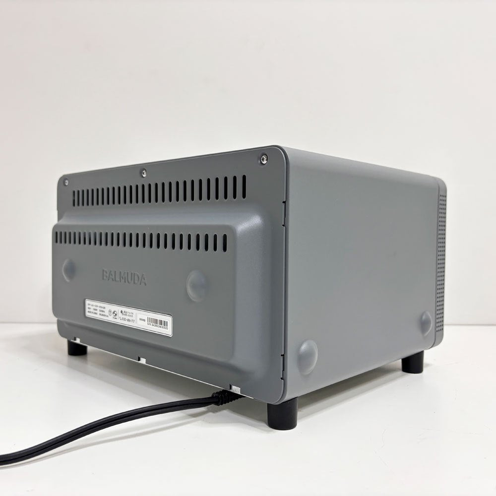 バルミューダ BALMUDA ザ・トースター The Toaster K11A スチームオーブントースター グレー 2023年製 取扱説明書付 ●