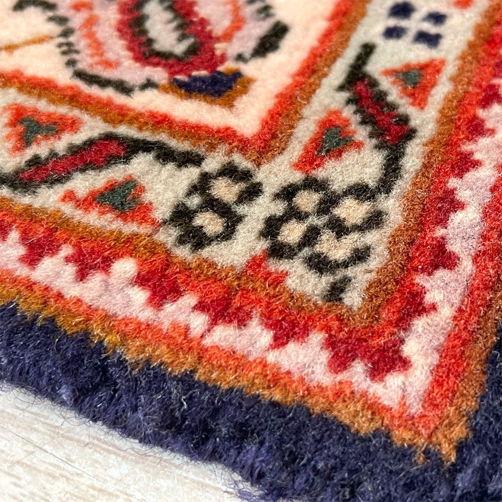 タブリーズ Tabriz マララン Maralan ペルシャ絨毯 ラグ カーペット 90×62cm ウール100％ タグ付 イラン ★
