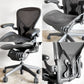 ハーマンミラー Herman Miller アーロンチェア クラシック Bサイズ ポスチャーフィット フル装備 グラファイトベース デスクチェア オフィスチェア ■