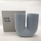 ムート Muuto キンクベース KINK VASE フラワーベース 花瓶 ライトブルー 北欧 デンマーク アーネストスタジオ 箱付き 美品 ★