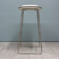 カッペリーニ Cappellini ハイパッドスツール Hi pad Stool ホワイトレザー×ステンレススチール ジャスパー・モリソン Jasper Morrison イタリアモダン ◎