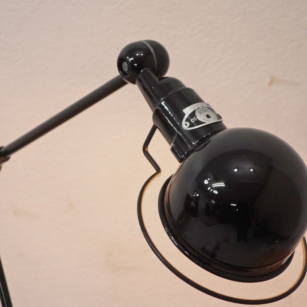 ジェルデ JIELDE 333 シグナル デスクランプ SIGNAL DESK LAMP 2本アーム式卓上ランプ 作業用ライト 工業デザイン ブラック ●