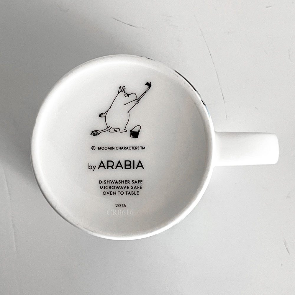 アラビア ARABIA ムーミンマグ MOOMIN スノーホース 2016年 冬限定 トーベ・ヤンソン フィンランド 北欧食器 ■