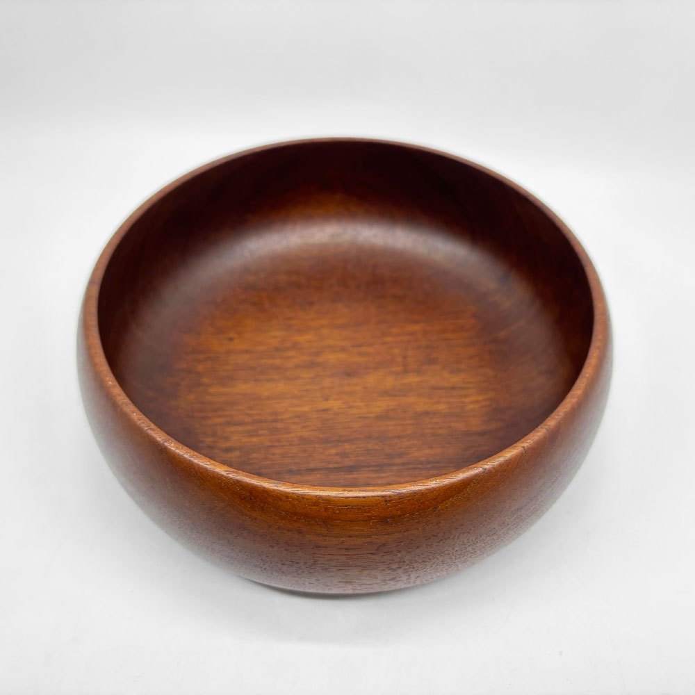 LAURIDS LONBORG Bangkok チーク材 ボウル Φ22cm デンマーク ビンテージ 北欧食器 ●