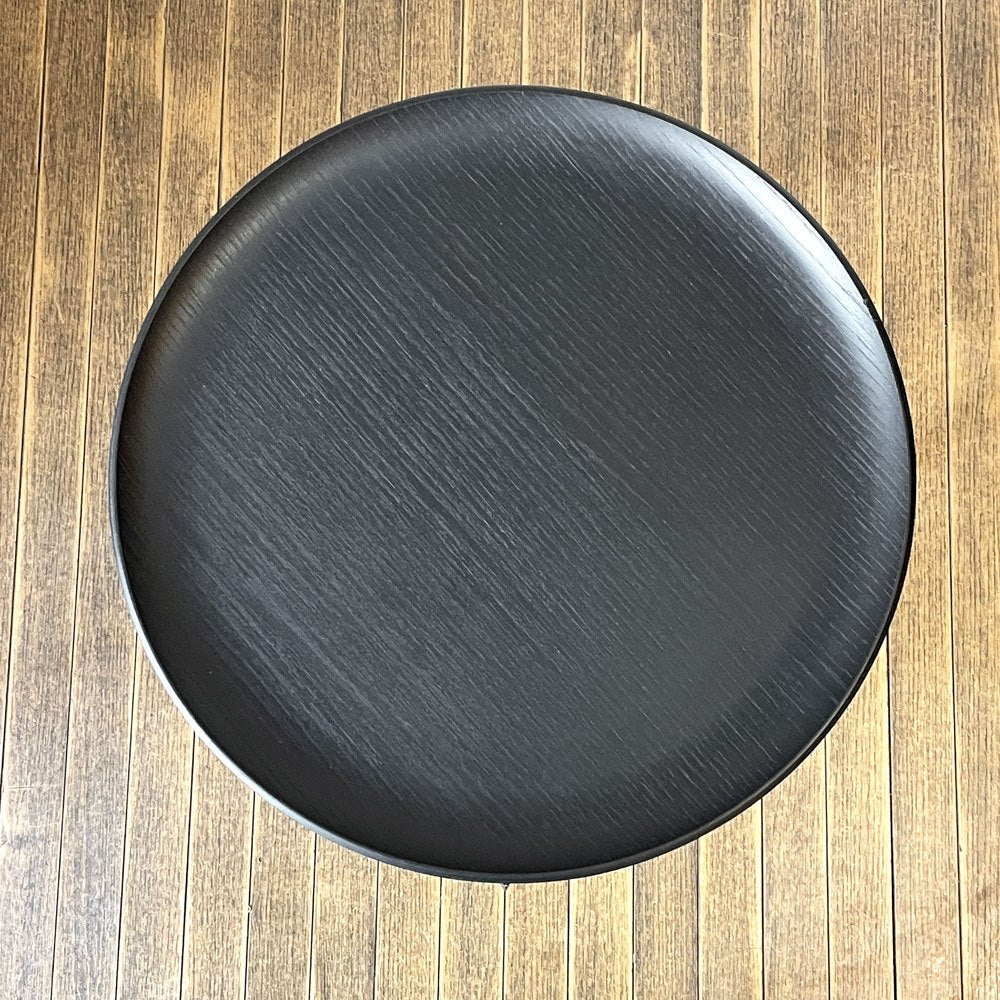 フリッツハンセン Fritz Hansen トレイテーブル TRAY TABLE スモール オークプライウッド ブラック サイドテーブル ヴィスムセン＆エンゲホルム デザイン ◎