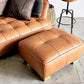 クラッシュゲート CRASH GATE タブレザーワークス tabu Leather Works オピアム OPIUM オットマン スツール W70cm リサイクルレザー 〓