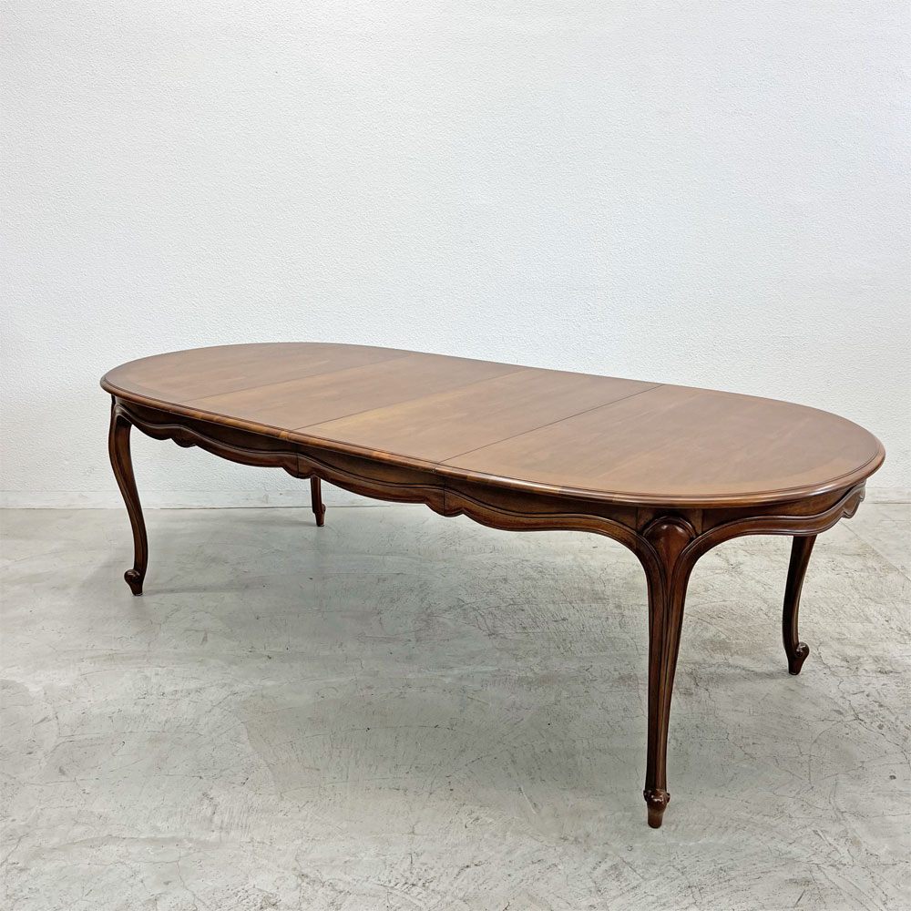 ドレクセルヘリテイジ DREXEL HERITAGE ツーレイン Touraine エクステンションダイニングテーブル W142～234cm クラシカルデザイン 〓