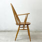 アーコール Ercol クエーカーチェア アームチェア UKビンテージ Vintage 英国家具 ●