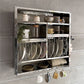 ヘイ HAY インディアンプレートラック INDIAN PLATE RACK  Lサイズ  キッチンラック  ウォールラック 壁掛け ステンレス 北欧 デンマーク 廃番希少 ♪