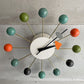 ヴィトラ vitra ボールクロック Ball Clock マルチカラー ウォールクロック 掛け時計 ジョージネルソン George Nelson ミドセンチュリー ♪