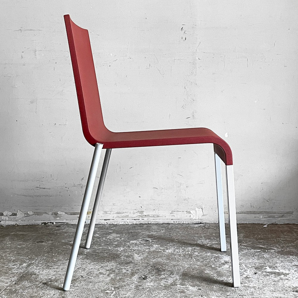 ヴィトラ vitra. ゼロスリー .03 ダイニングチェア スタッキングチェア マールテン・ヴァン・セーヴェレン Maarten Van Severen レッド B ■