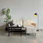 アイラーセン eilersen ストリームライン ソファ STREAMLINE SOFA 2-2.5シーター W180cm フットスツール オットマン 2点セット イェンス・ユール・アイラーセン Jens Juul Eilersen Eランク生地 ホワイト系色 参考価格￥674,300- 〓