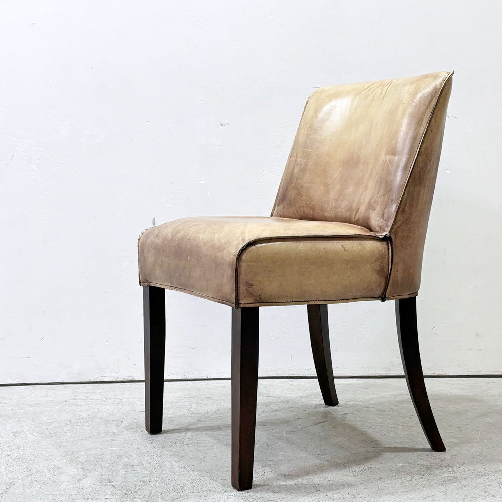 ダルトン DULTON ランディーチェア Randy Chair 本革 レザー ラウンジチェア アームチェア ビンテージスタイル ●