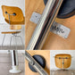 ハーマンミラー Herman Miller プライウッドダイニングチェア DCM アッシュ材 メタルレッグ C&R イームズ ◇