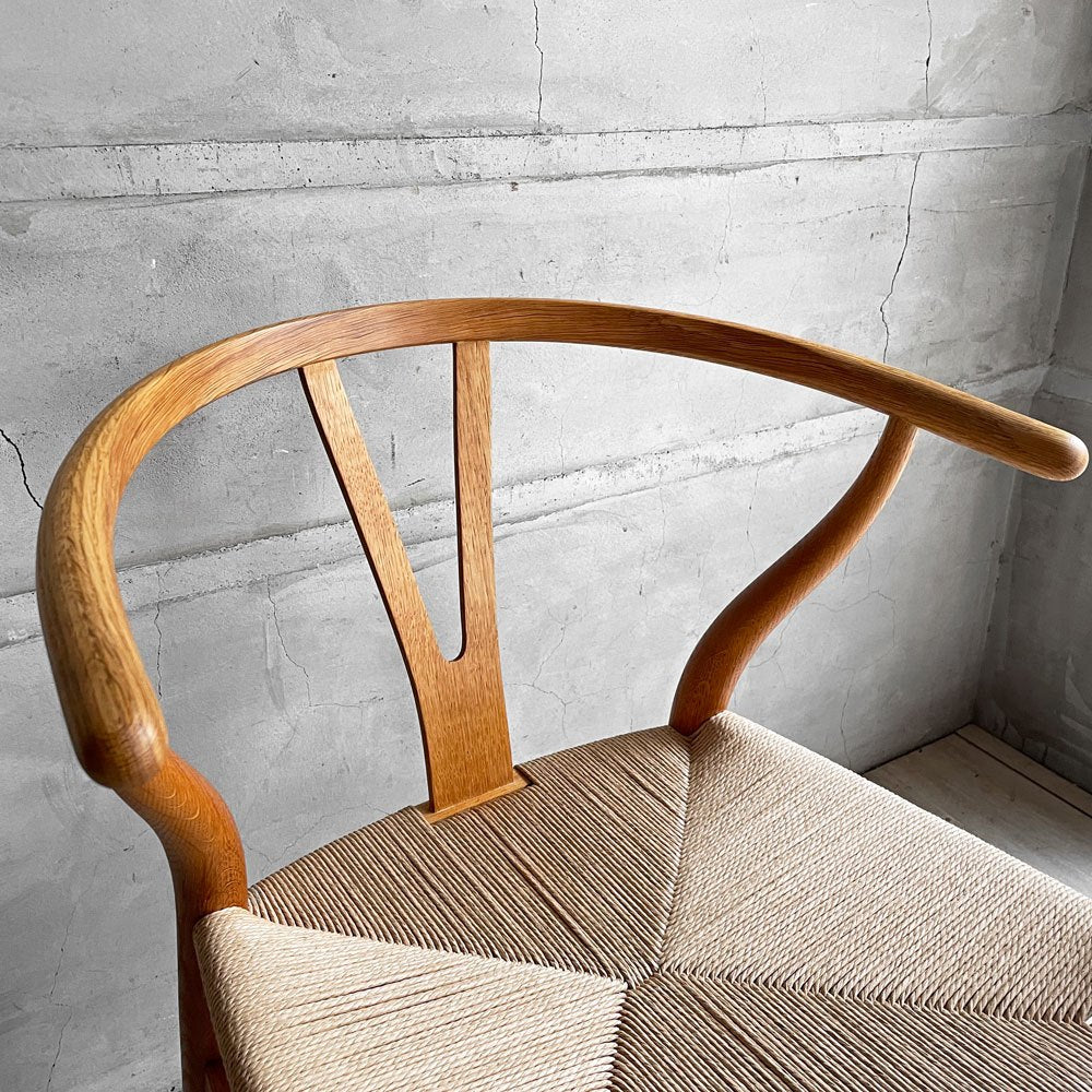 カールハンセン＆サン Carl Hansen & Son CH24 Yチェア オイルフィニッシュ オーク材 ハンス・J・ウェグナー デンマーク ペーパーコード張替済 日本仕様サイズ ♪