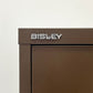 ビスレー BISLEY ベーシック BASIC Fシリーズ 1F3 ファイリングキャビネット 4段 ブラウン ノーマルベース 英国 鍵欠品 ●