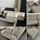 カッシーナ・イクスシー Cassina IXC. グラブ ホーム システム ソファ GRAB home* System Sofa シリーズ G-03 2人掛け右片アーム & G-06 ロングシート 左片アーム & G-08 バックレストクッション×3個 カウチソファ セット 合計参考価格1,599,400円の品 FUN E240M エクリュ Eランク生地 〓