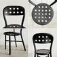 マジス MAGIS パイプチェア Pipe Chair ダイニングチェア パンチングシート アームなし ブラック 屋外使用可 ジャスパー・モリソン 未使用品 定価￥90,200- 〓