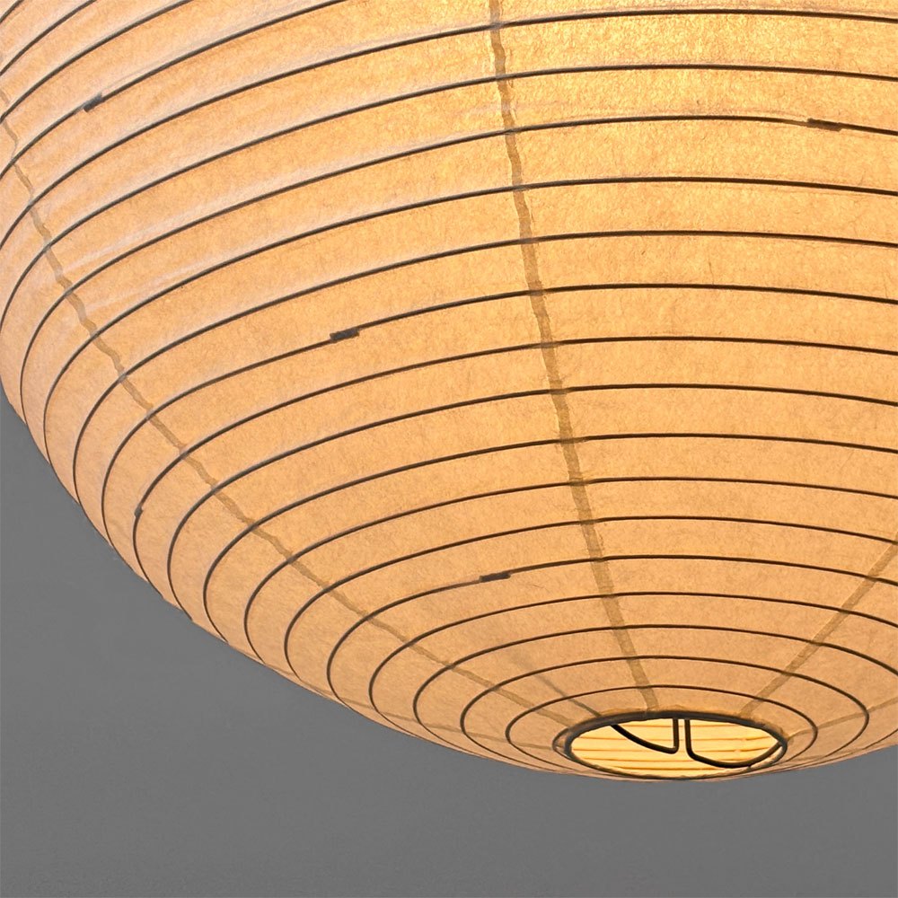 イサムノグチ Isamu Noguchi アカリ AKARI 45A  オゼキ ペンダントライト 和紙 直径45cm COD-4 ソケットコード付き 名作照明 ミッドセンチュリー 美品 箱付き ●
