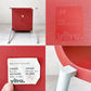 ヴィトラ vitra. ゼロスリー .03 ダイニングチェア スタッキングチェア マールテン・ヴァン・セーヴェレン Maarten Van Severen レッド A ★