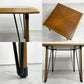 アクメファニチャー ACME Furniture ベルズファクトリー ダイニングテーブル BELLS FACTORY DINING TABLE ウッド×アイアン インダストリアル ミッドセンチュリー 廃盤 ●
