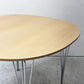 フリッツハンセン Fritz Hansen B603 スーパー円テーブル Bテーブル ダイニングテーブル 100x100cm ピート・ヘイン アルネ・ヤコブセン 北欧家具 ●