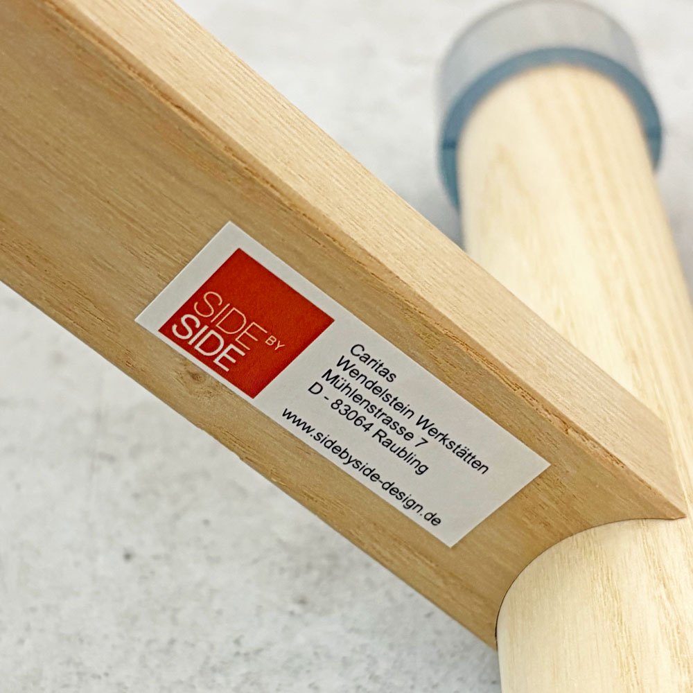 サイドバイサイド SIDE BY SIDE アイロン台 Ironing Board Au Pair アッシュ材 折り畳み 替えカバー付き ドイツ scope取扱い ●