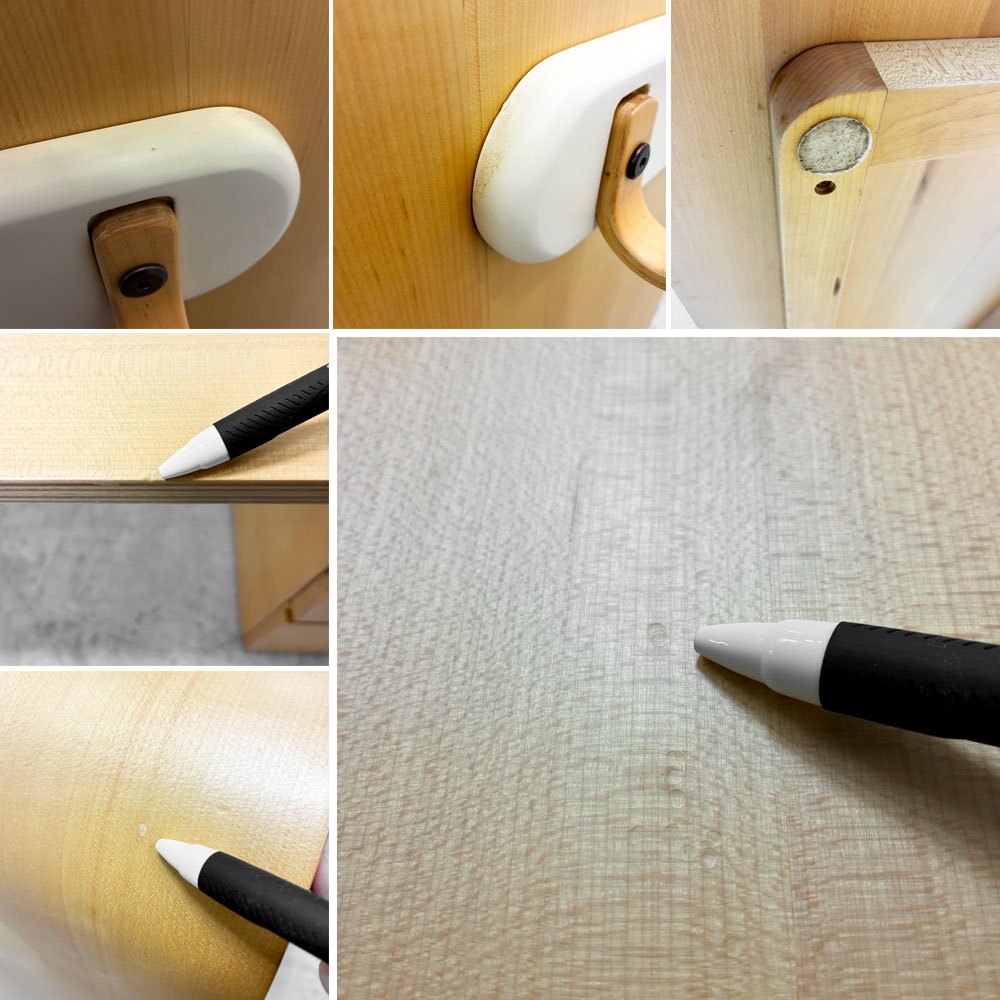 アクタス ACTUS ヴァリオ デスク VARIO DESK メープル材 W120cm ナチュラル 勉強机 廃番 定価￥129,800- ●
